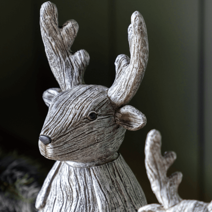 Rustic Reindeer Large - WowCornwall
