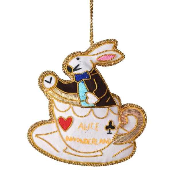 Mixed/Gold Oh My Fur/Whiskers I'm Late Decoration