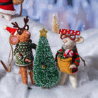 Ho Ho Ho Mouse Felt Decoration - WowCornwall