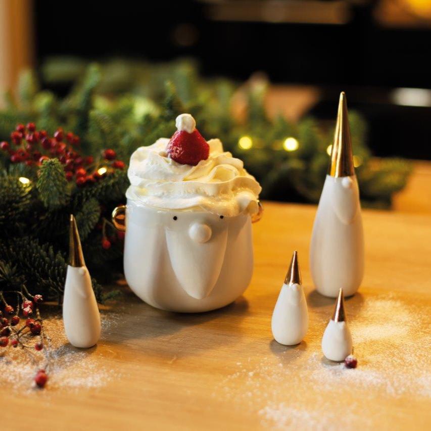 Porcelain tales Santa cup by Rader - WowCornwall