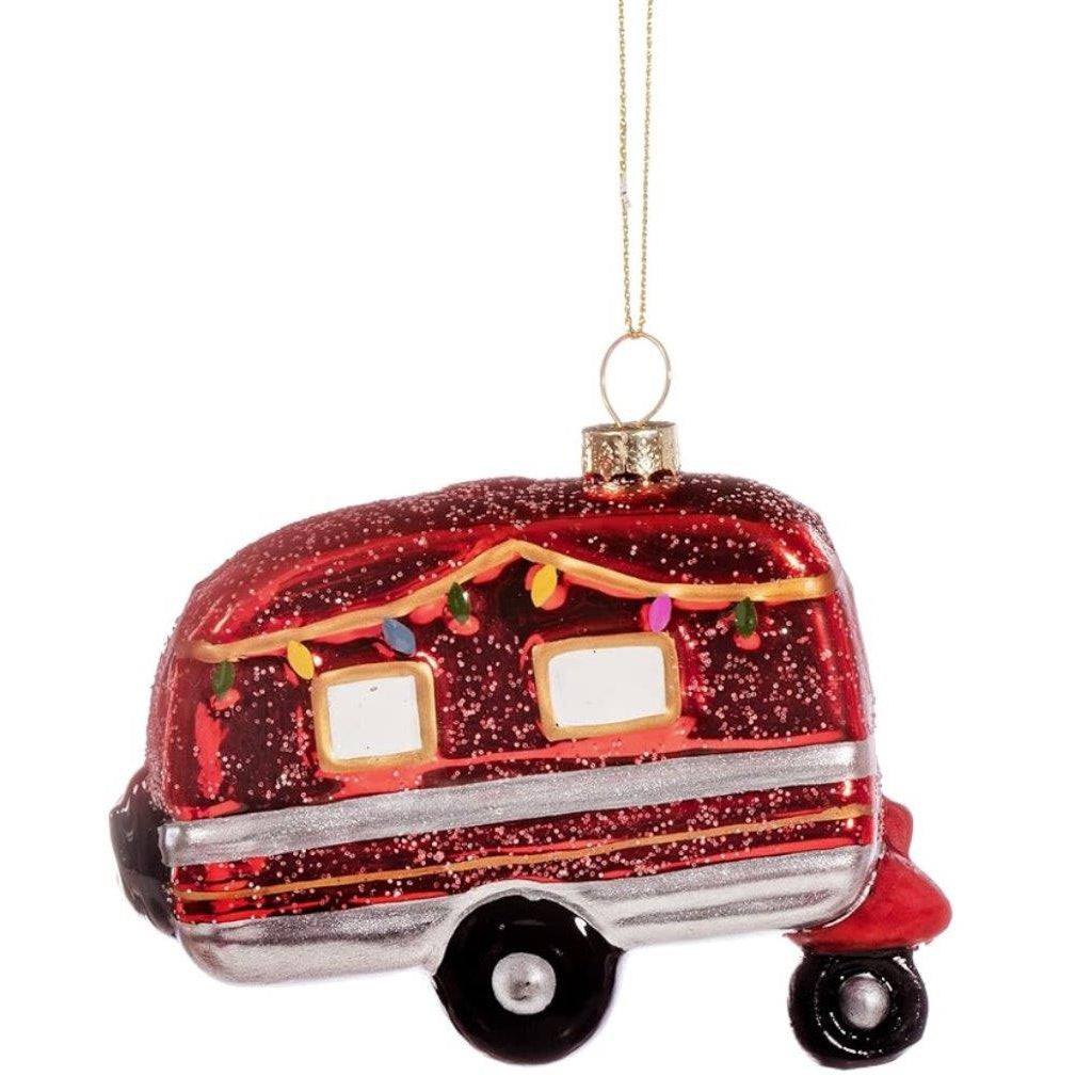 Caravan Christmas Bauble - WowCornwall