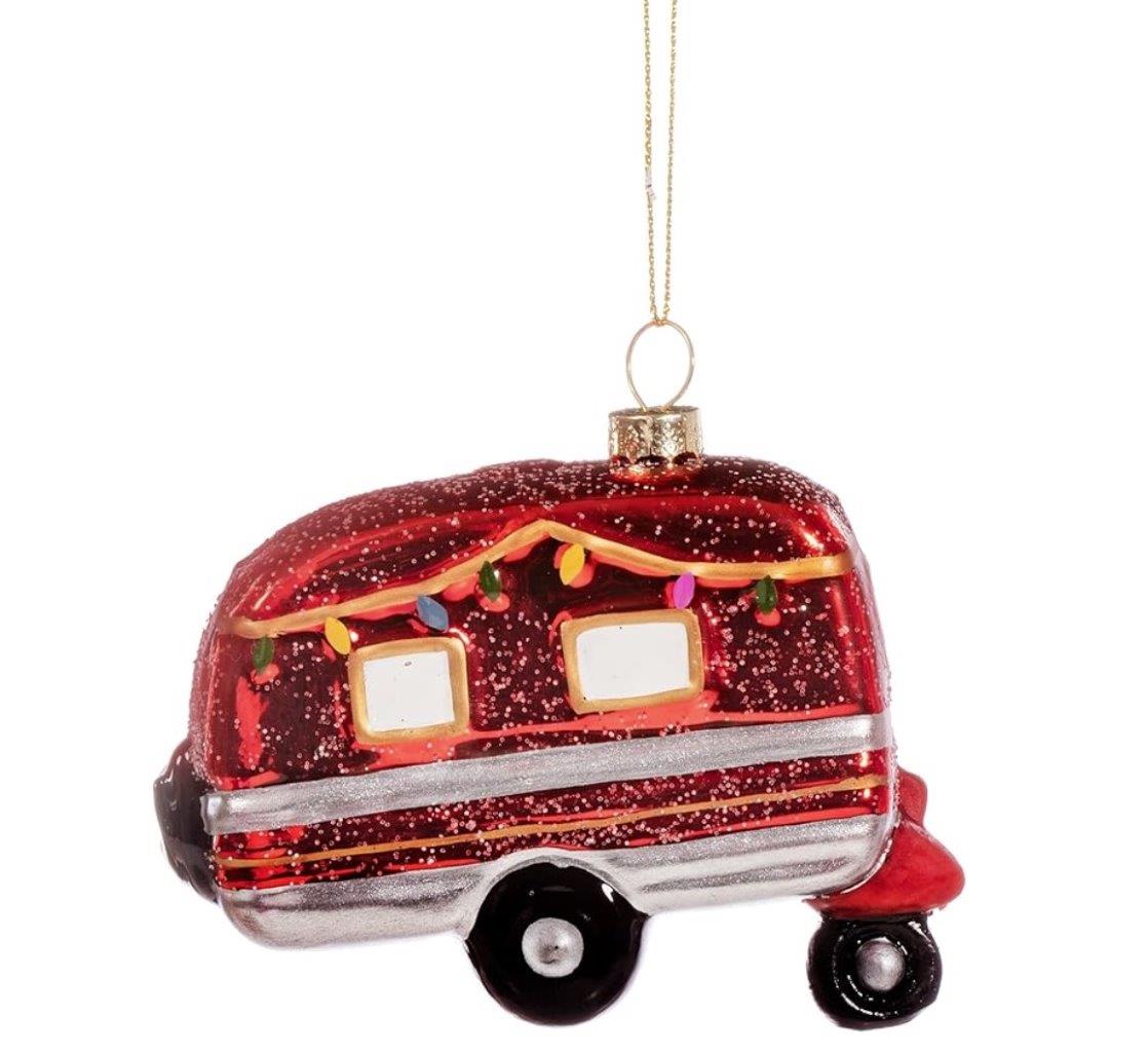 Caravan Christmas Bauble - WowCornwall