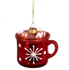 Hot Chocolate Mug Christmas Bauble - WowCornwall