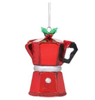 Coffee Pot Christmas Bauble - WowCornwall