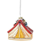 Tent Christmas Bauble - WowCornwall