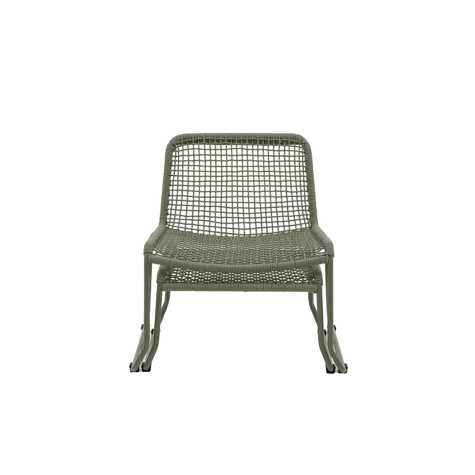Sassano Lounge Chair with Footstool Green Sold Out - WowCornwall