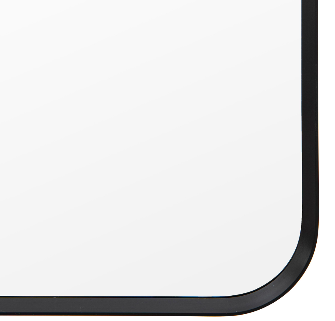 Holworth Arch Mirror in black or gold (w)450mm x (d)35mm x (h)1500mm - WowCornwall