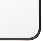 Holworth Arch Mirror in black or gold (w)450mm x (d)35mm x (h)1500mm - WowCornwall
