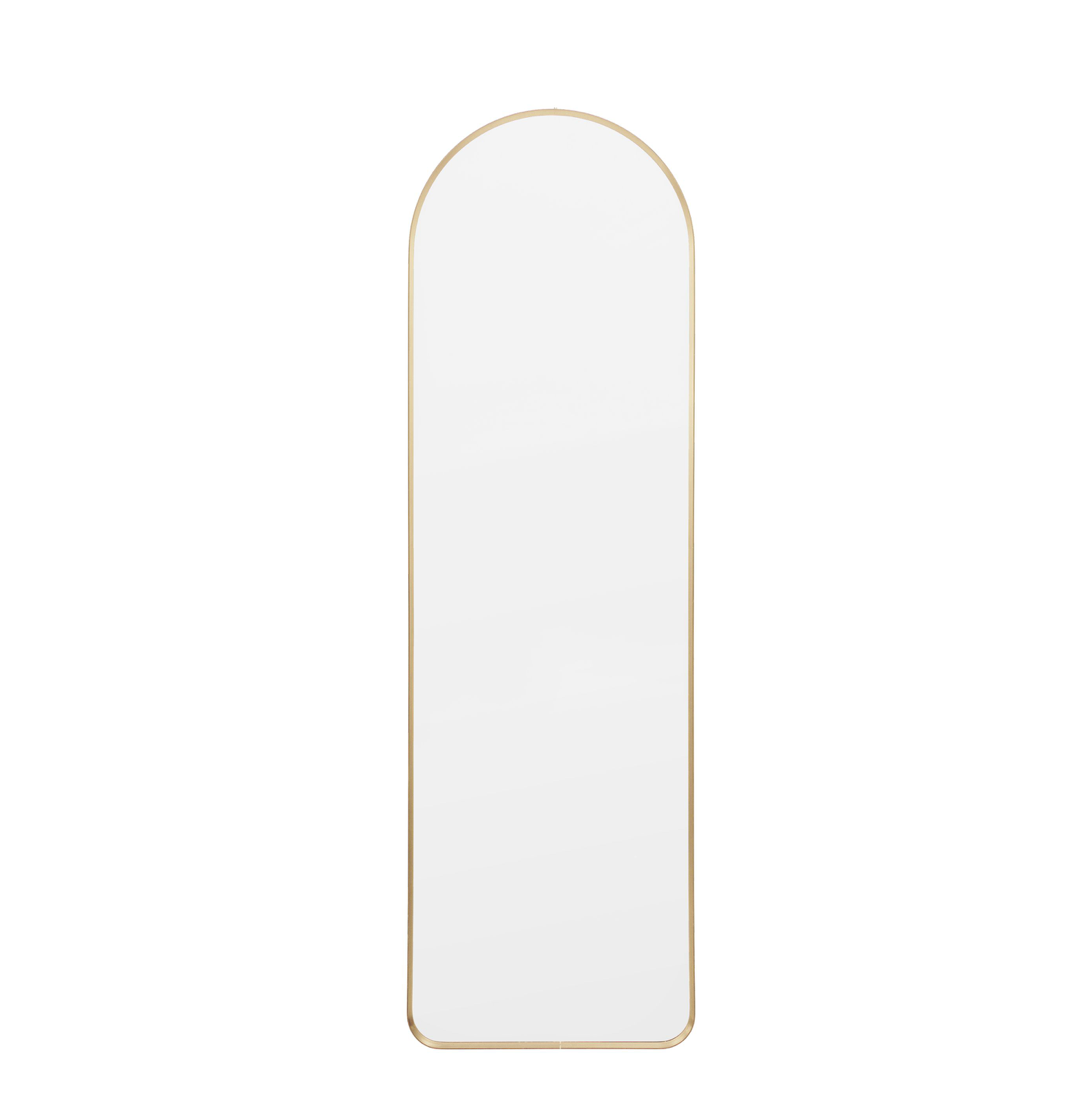 Holworth Arch Mirror in black or gold (w)450mm x (d)35mm x (h)1500mm - WowCornwall