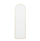 Holworth Arch Mirror in black or gold (w)450mm x (d)35mm x (h)1500mm - WowCornwall