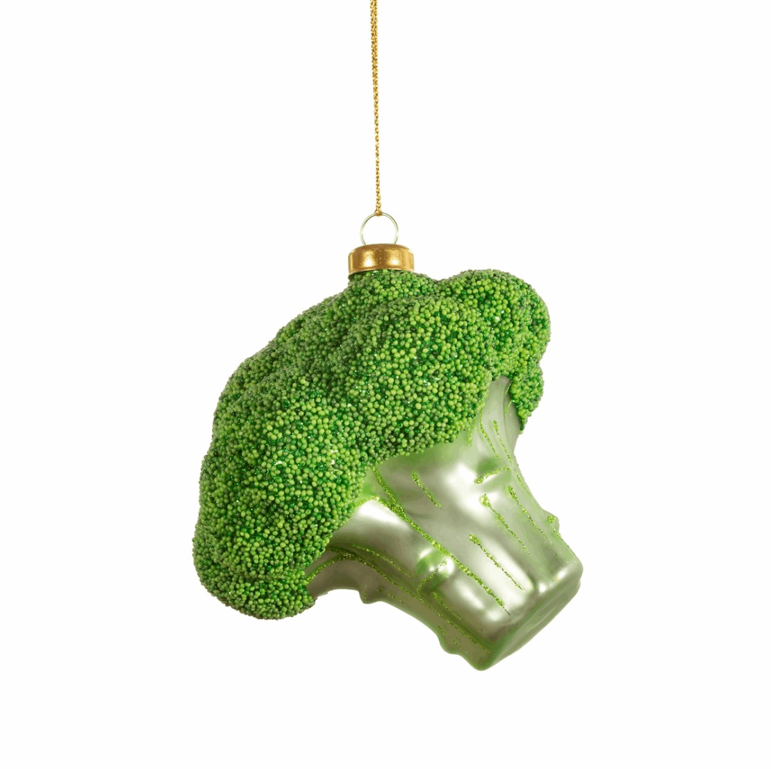 Broccoli Shaped Bauble - WowCornwall