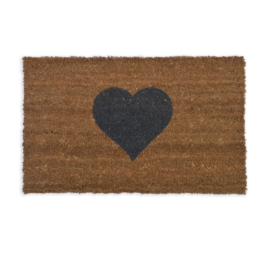Heart Doormat, Small - WowCornwall