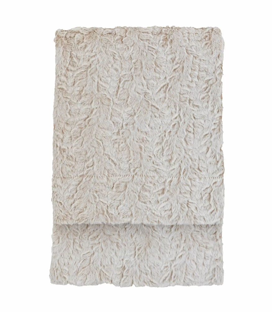 Hampshire faux fur throw - WowCornwall