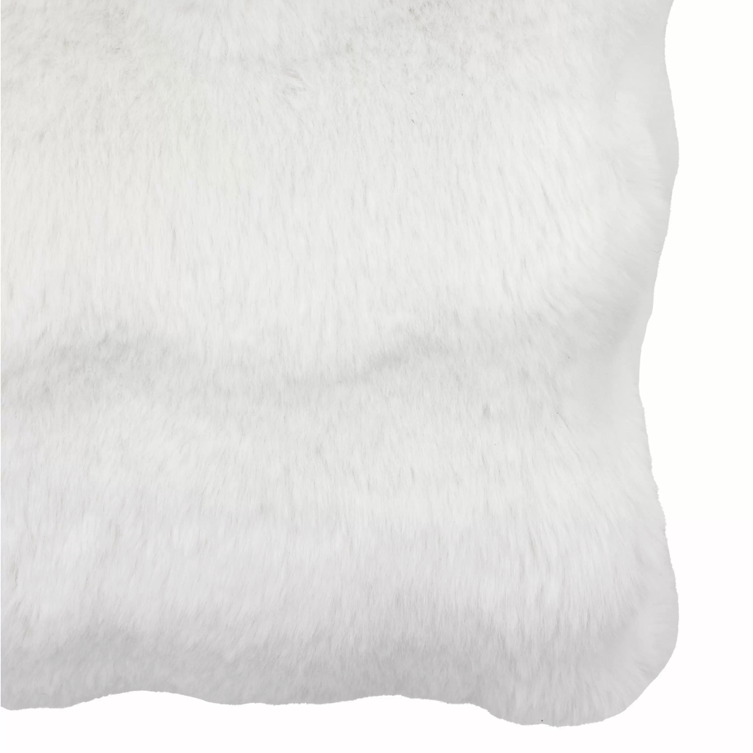 Marshmallow rabbit throw cream - WowCornwall