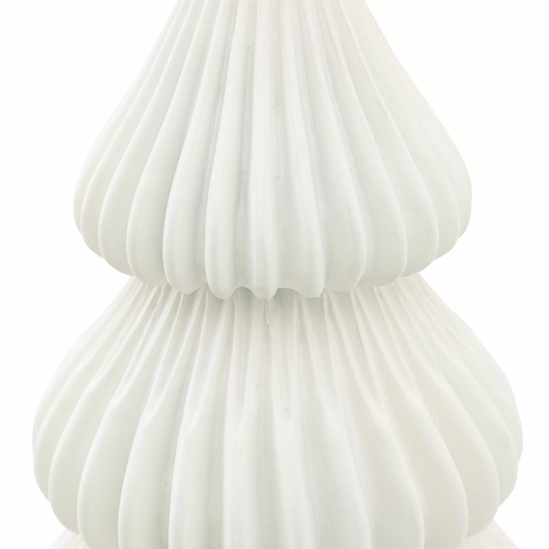 Pearly white Christmas tree large - WowCornwall