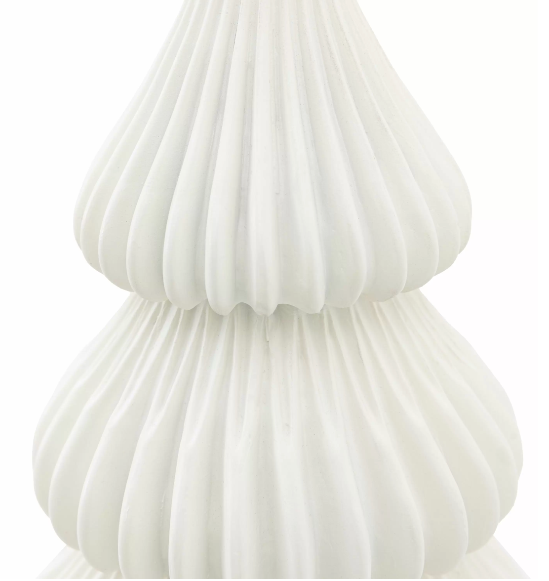 Pearly white Christmas tree large - WowCornwall