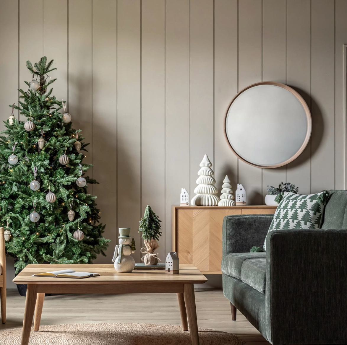 Pearly white Christmas tree small - WowCornwall