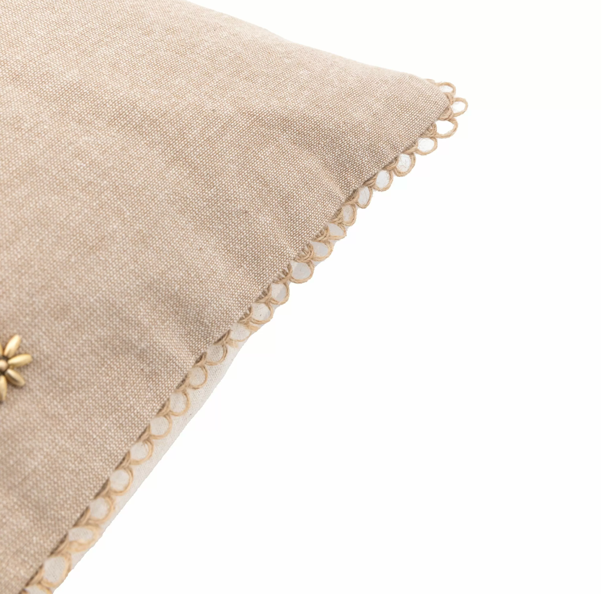 Pearly White Tree Scene Cushion - WowCornwall