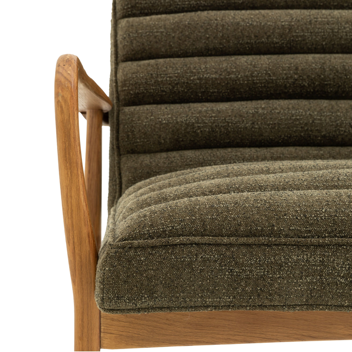 Datsun 2 Seater Sofa Green - 1180mm x 760mm x 800mm - WowCornwall