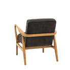 Datsun armchair Charcoal - 690mm x 760mm x 800mm - WowCornwall