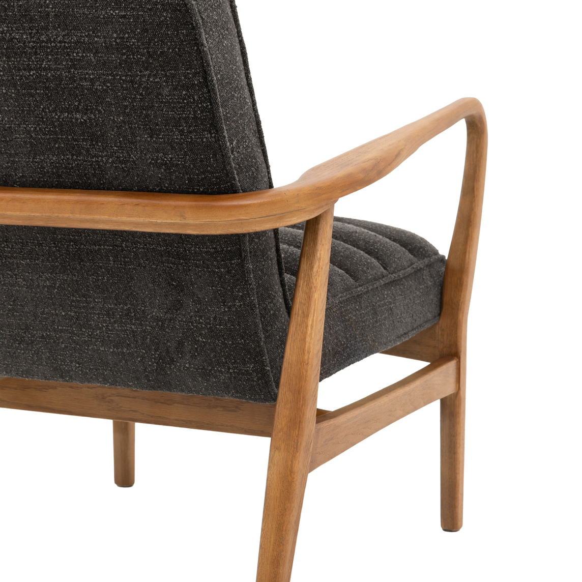 Datsun armchair Charcoal - 690mm x 760mm x 800mm - WowCornwall