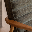 Datsun armchair Green - 690mm x 760mm x 800mm - WowCornwall