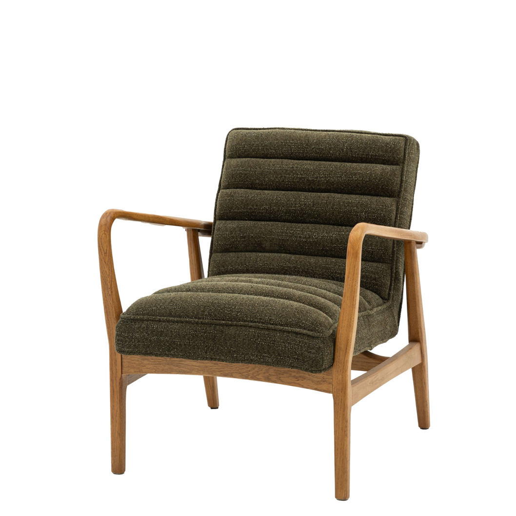 Datsun armchair Green - 690mm x 760mm x 800mm - WowCornwall