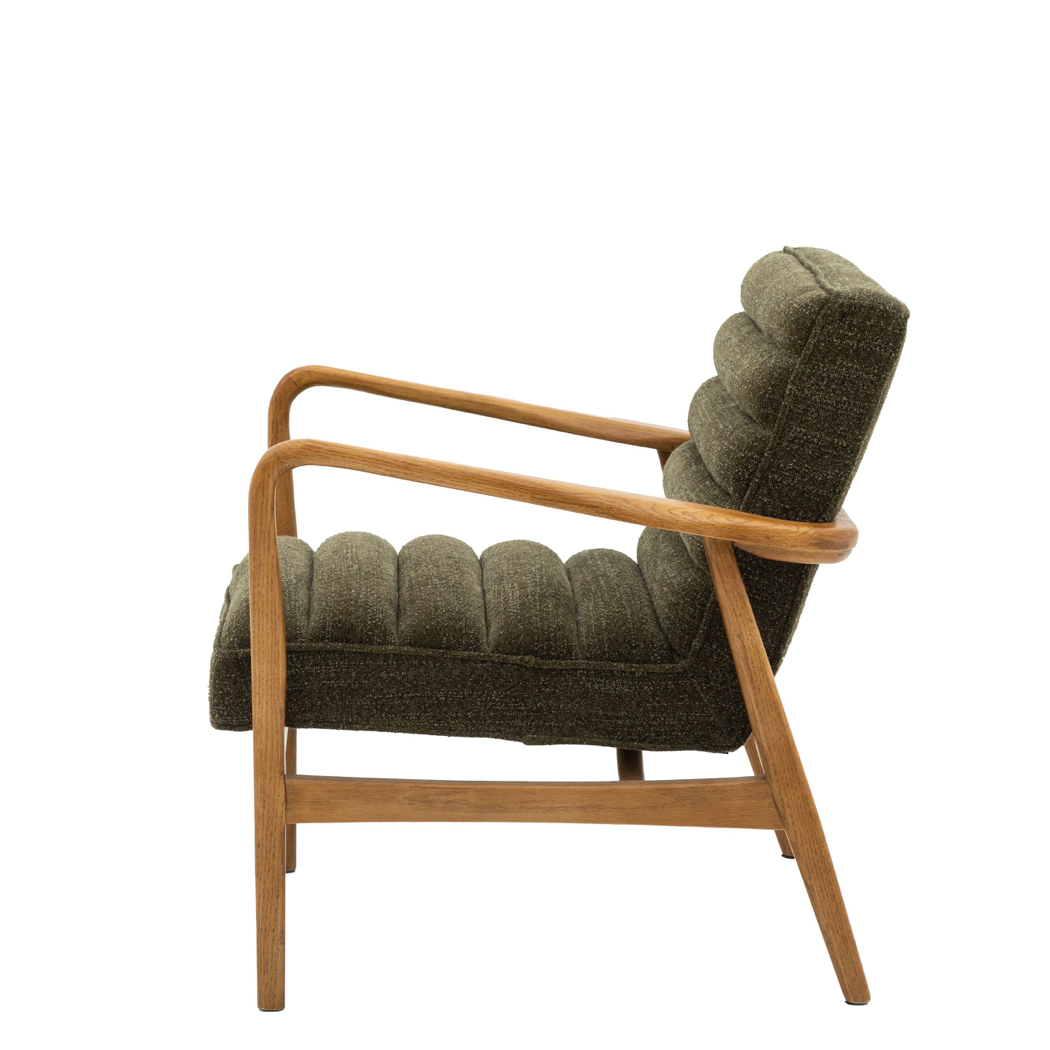 Datsun armchair Green - 690mm x 760mm x 800mm - WowCornwall
