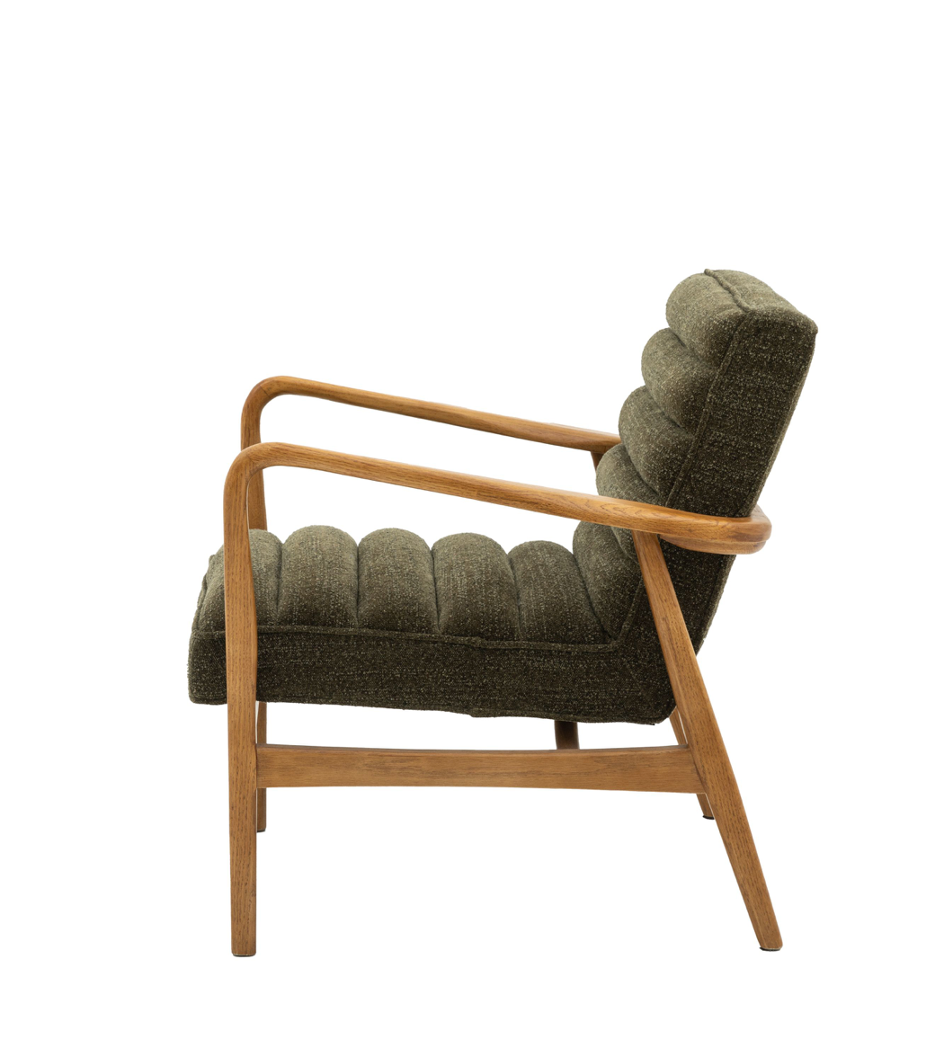 Datsun armchair Green - 690mm x 760mm x 800mm - WowCornwall