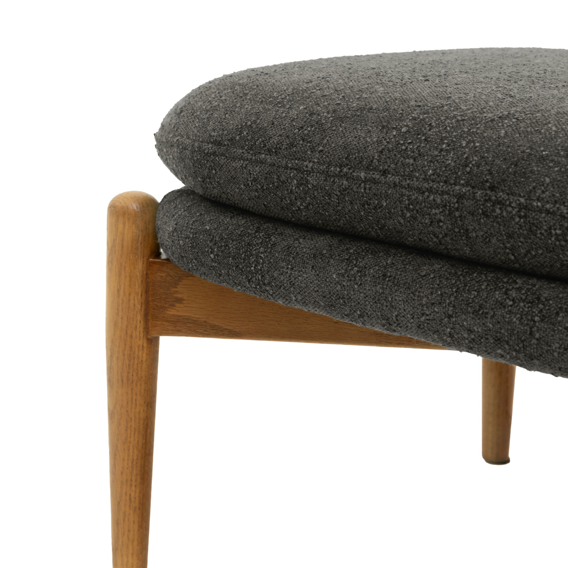 Datsun footstool Charcoal - 555mm x 475mm x 395mm - WowCornwall