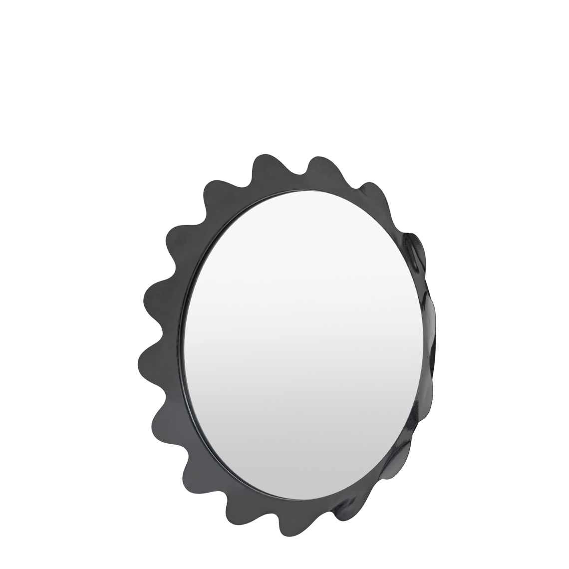 Shoreditch mirror charcoal (w)600mm x (d)55mm x (h)600mm - WowCornwall