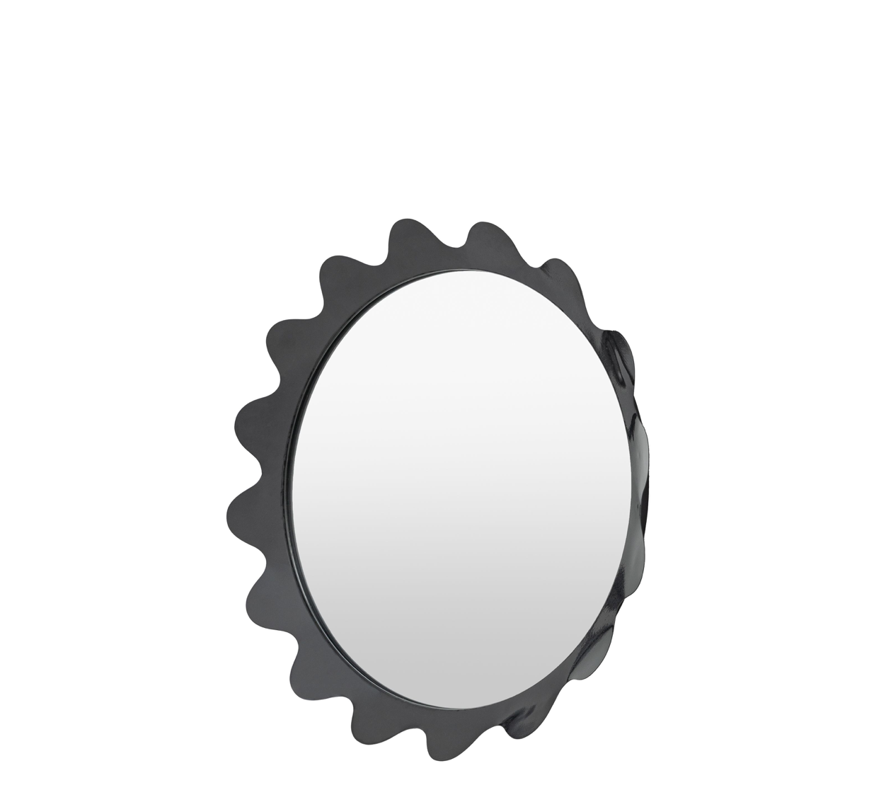 Shoreditch mirror charcoal (w)600mm x (d)55mm x (h)600mm - WowCornwall