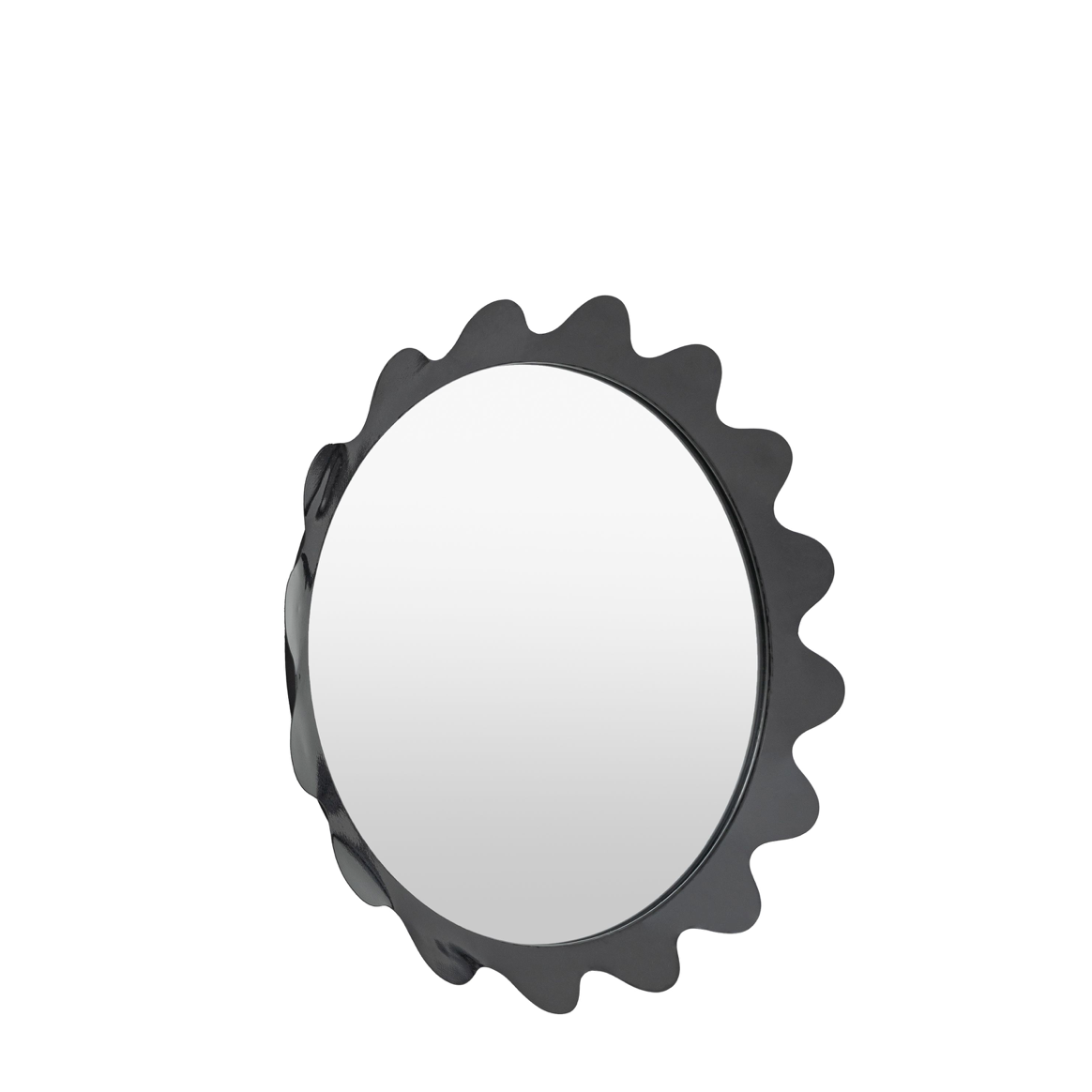 Shoreditch mirror charcoal (w)600mm x (d)55mm x (h)600mm - WowCornwall