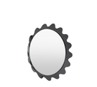 Shoreditch mirror charcoal (w)600mm x (d)55mm x (h)600mm - WowCornwall