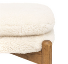 Datsun footstool Sheepskin - 555mm x 475mm x 395mm - WowCornwall