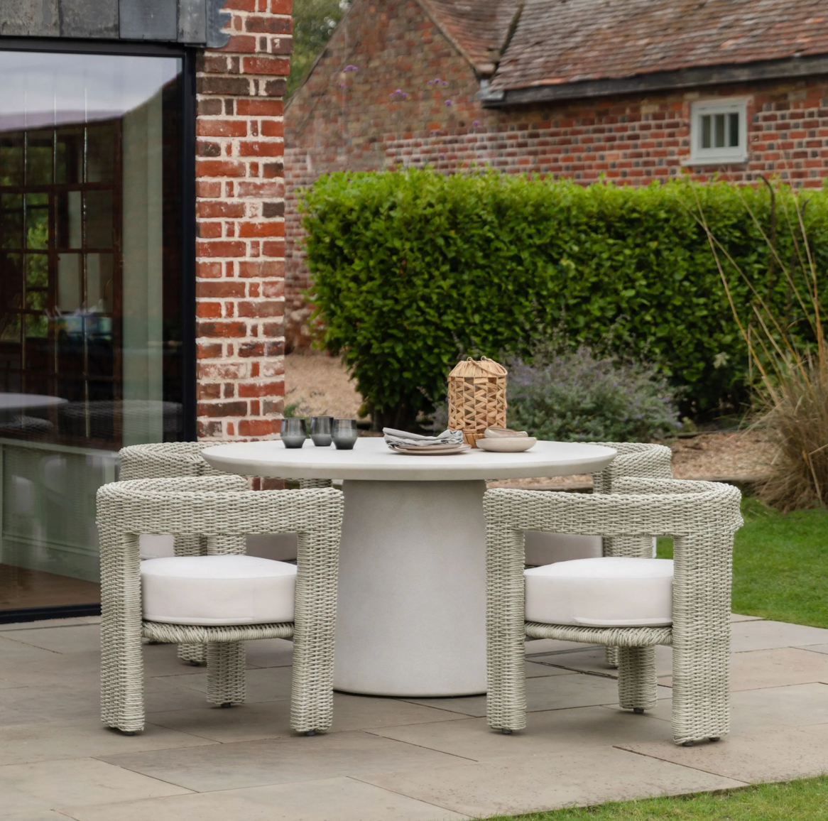 Hvar Dining Table 1372x1372x754mm - WowCornwall
