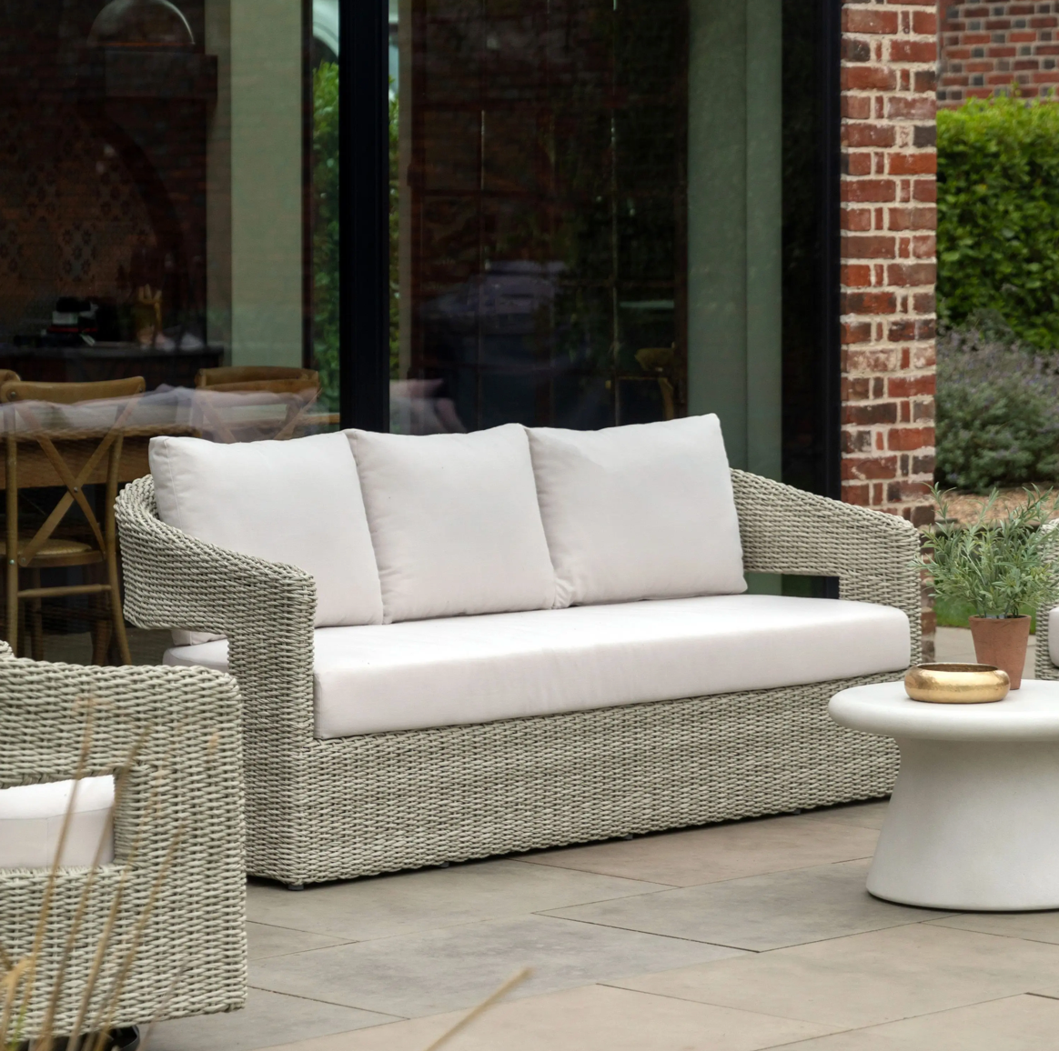 Hvar Sofa 3 Seater 2000x850x800mm - WowCornwall