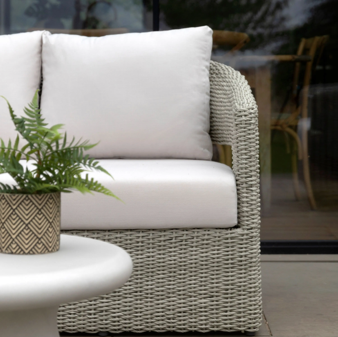 Hvar Sofa 3 Seater 2000x850x800mm - WowCornwall