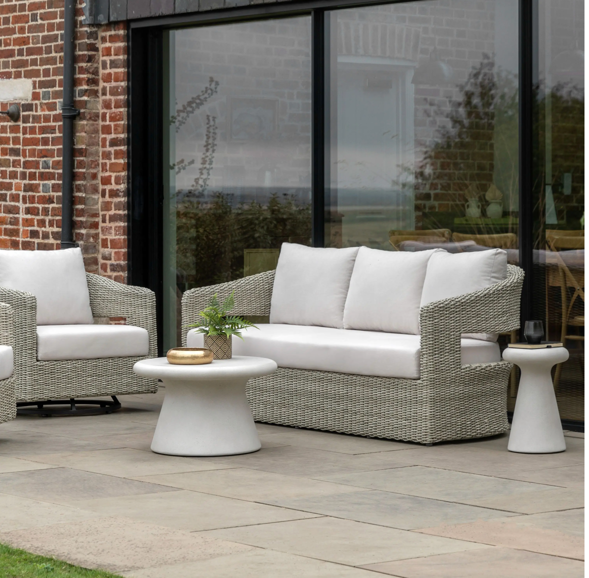 Hvar Sofa 3 Seater 2000x850x800mm - WowCornwall