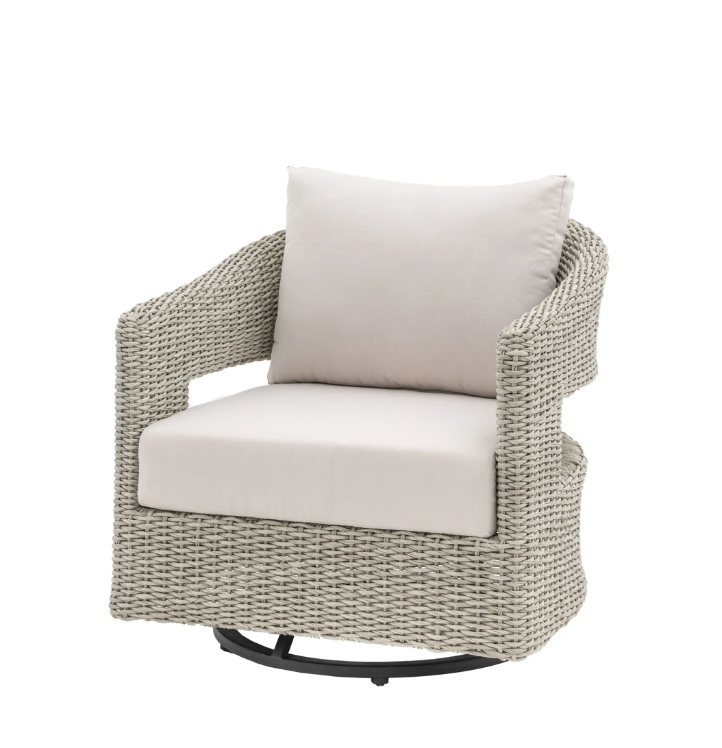 Hvar Swivel Chair 800x850x800mm - WowCornwall