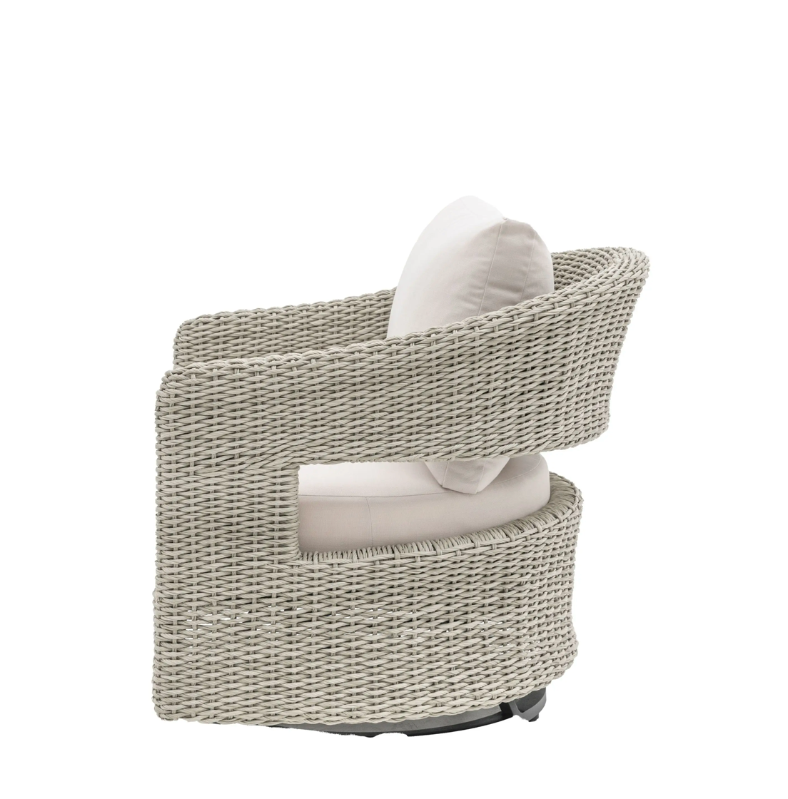 Hvar Swivel Chair 800x850x800mm - WowCornwall