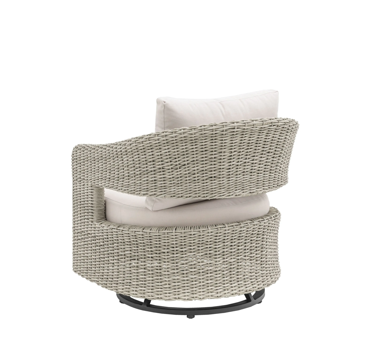 Hvar Swivel Chair 800x850x800mm - WowCornwall