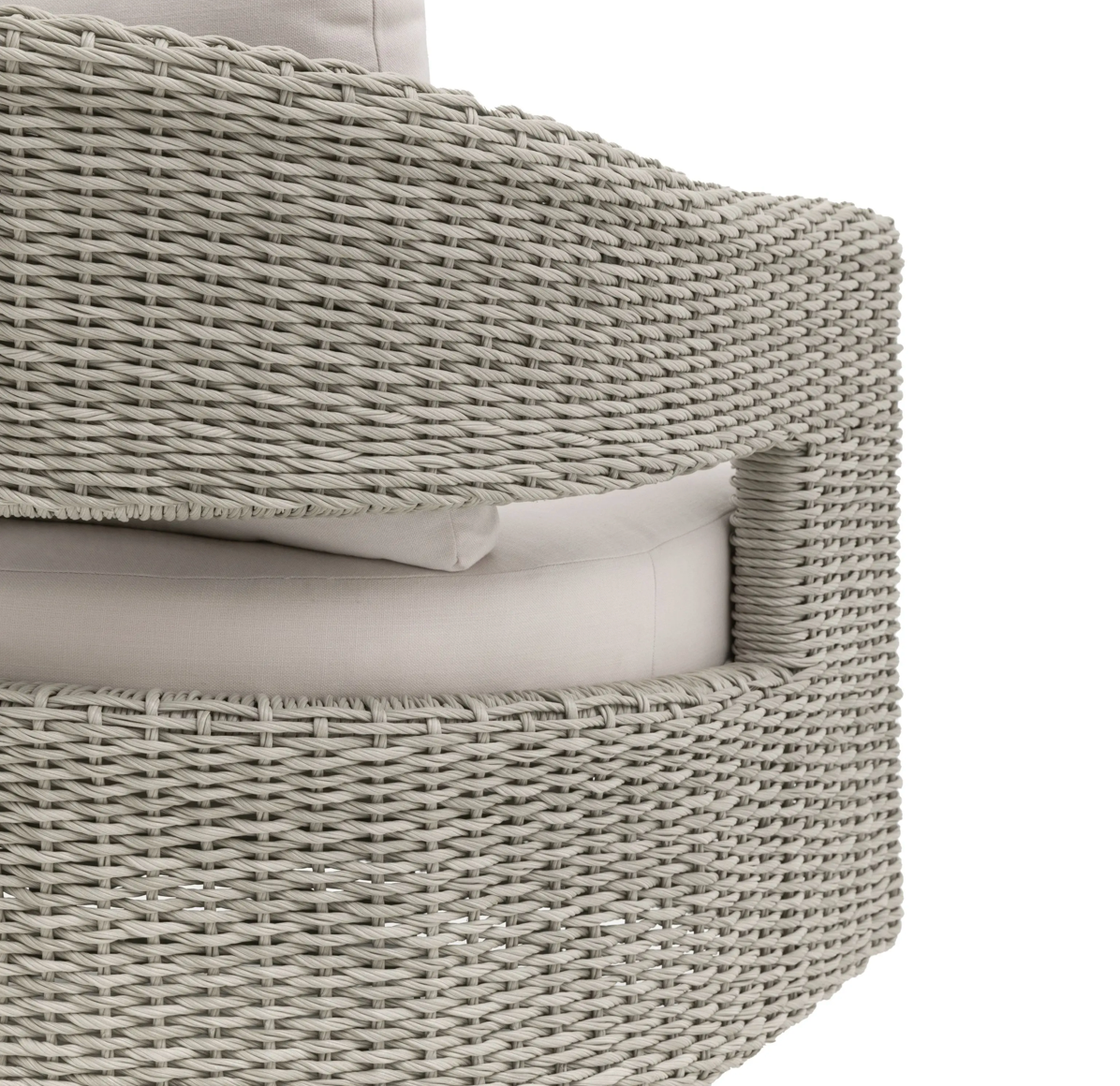 Hvar Swivel Chair 800x850x800mm - WowCornwall