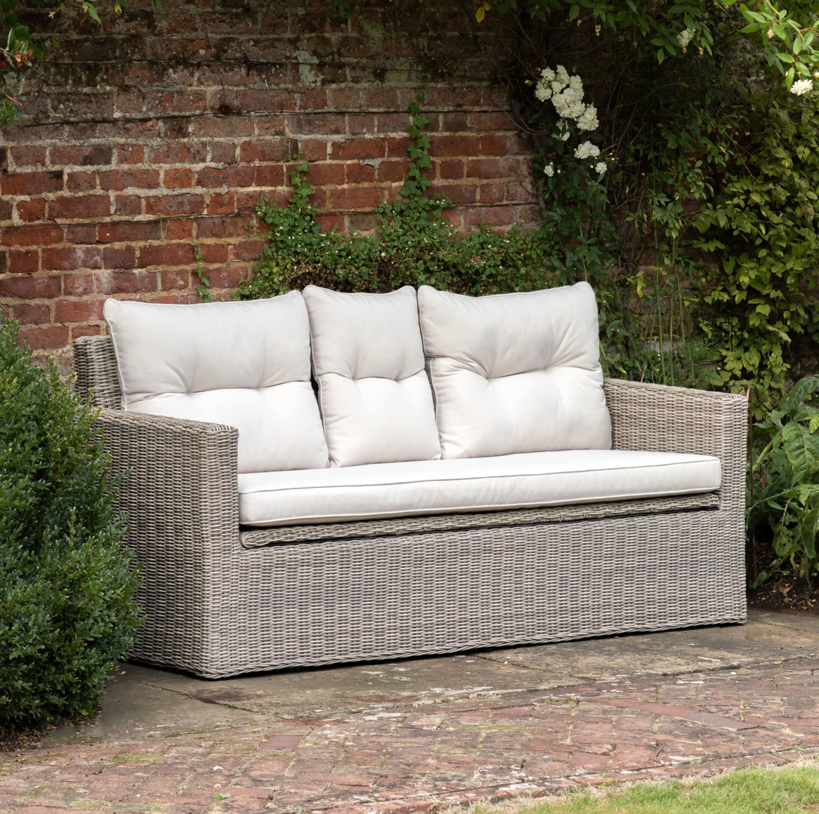 Porto Storage Sofa 2 Seater 1900x830x840mm - WowCornwall