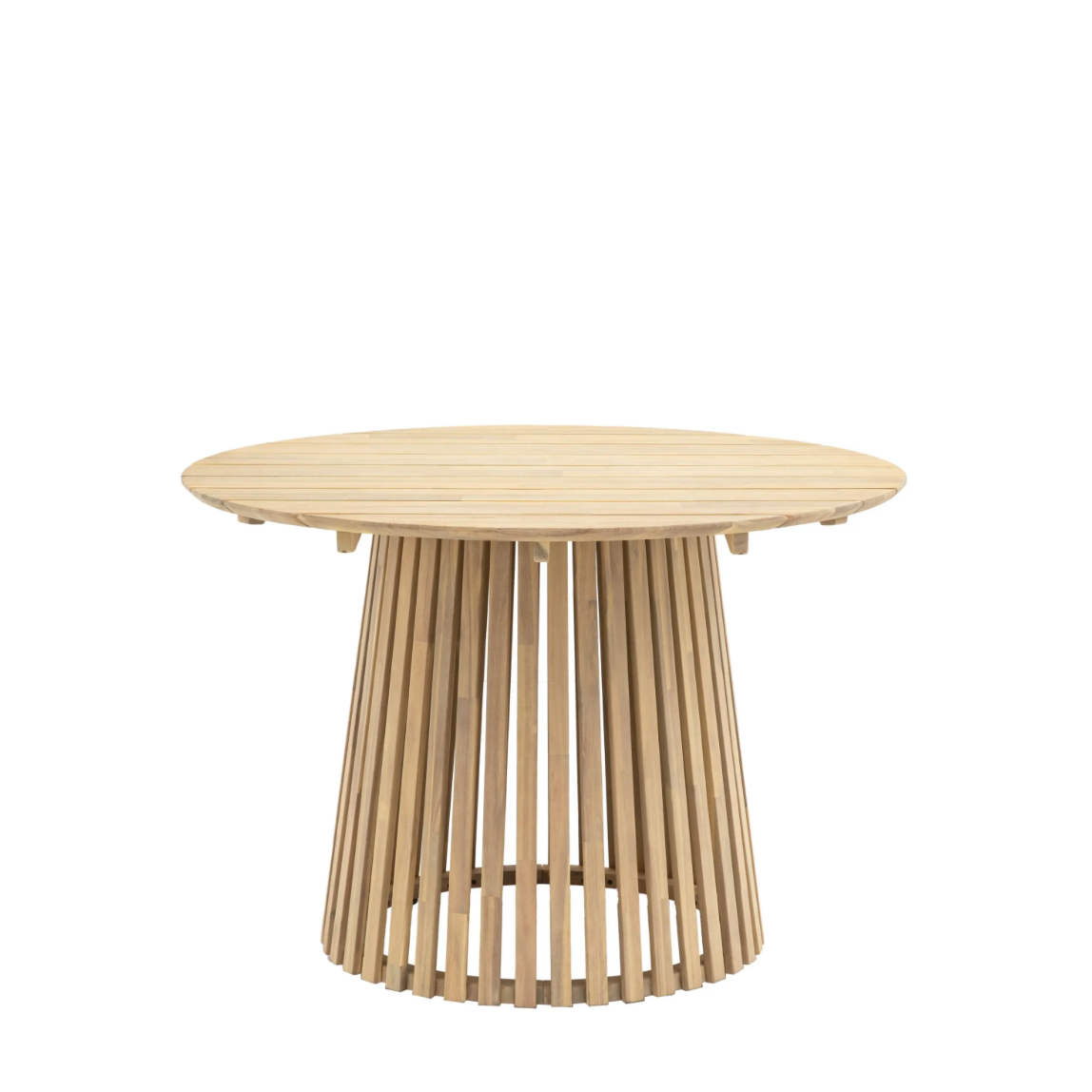 Rialto Round Dining Table 4 Seater 1100x1100x750mm - WowCornwall