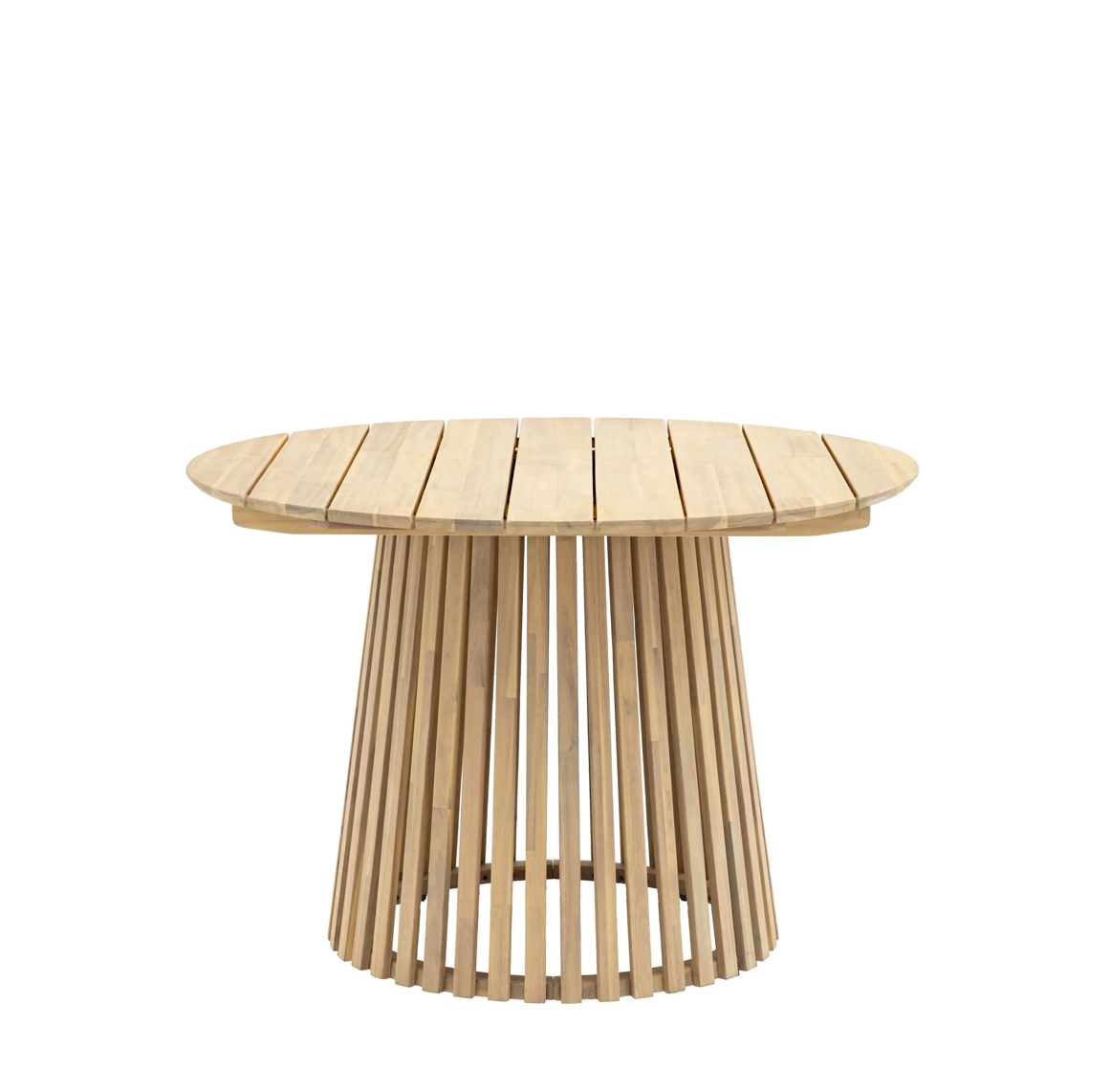 Rialto Round Dining Table 4 Seater 1100x1100x750mm - WowCornwall