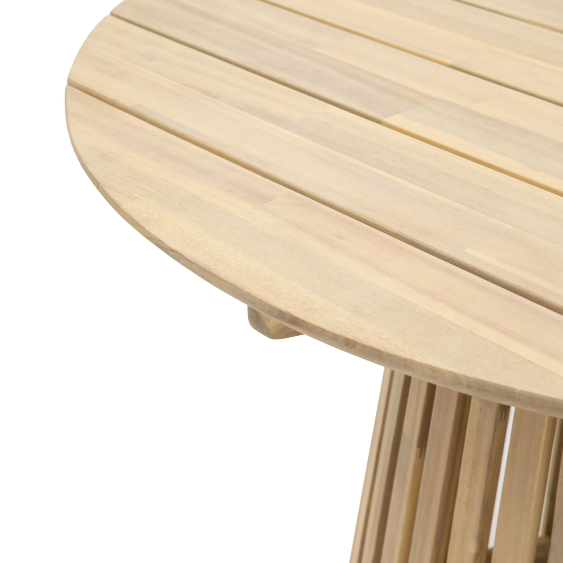 Rialto Round Dining Table 4 Seater 1100x1100x750mm - WowCornwall