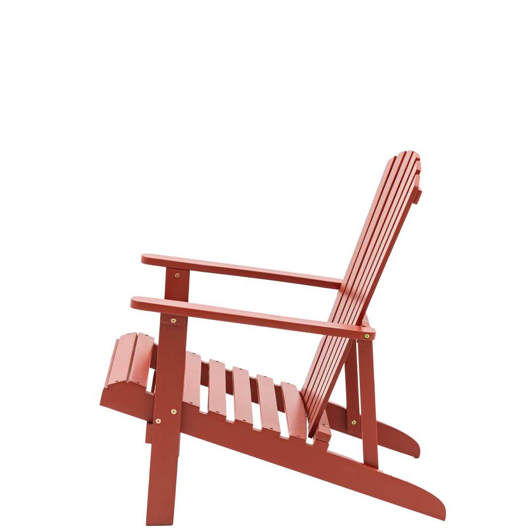 Siena Lounge Chair Rust 660x820x850mm - WowCornwall