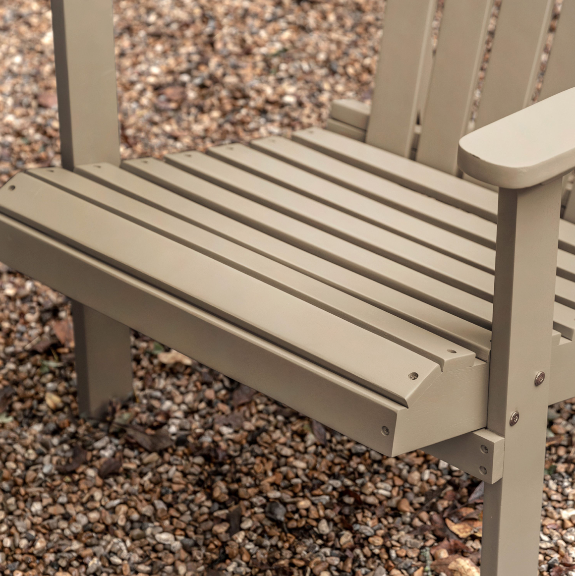 Siena Lounge Chair Taupe 660x820x850mm - WowCornwall