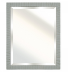 Cromer Mirror Soft Grey - WowCornwall
